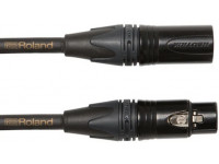 <b>Roland RMC-G10 GOLD Series Cabo Microfone XLR 3 metros comprimento fichas NEUTRIK</b> <b>Roland RMC-G10 GOLD Series Cabo Microfone XLR 3 metros comprimento fichas NEUTRIK</b>